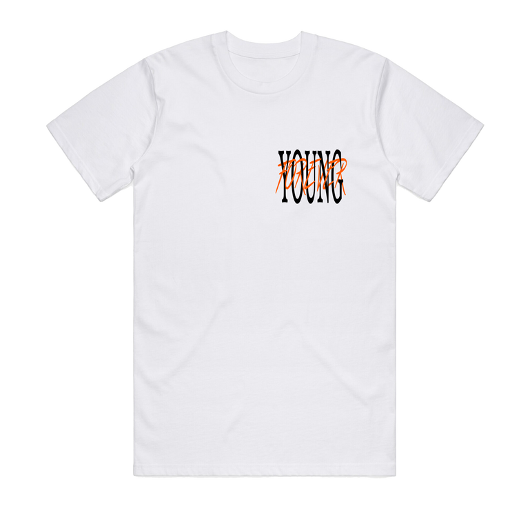 Young Forever Fountain of Youth Tee White